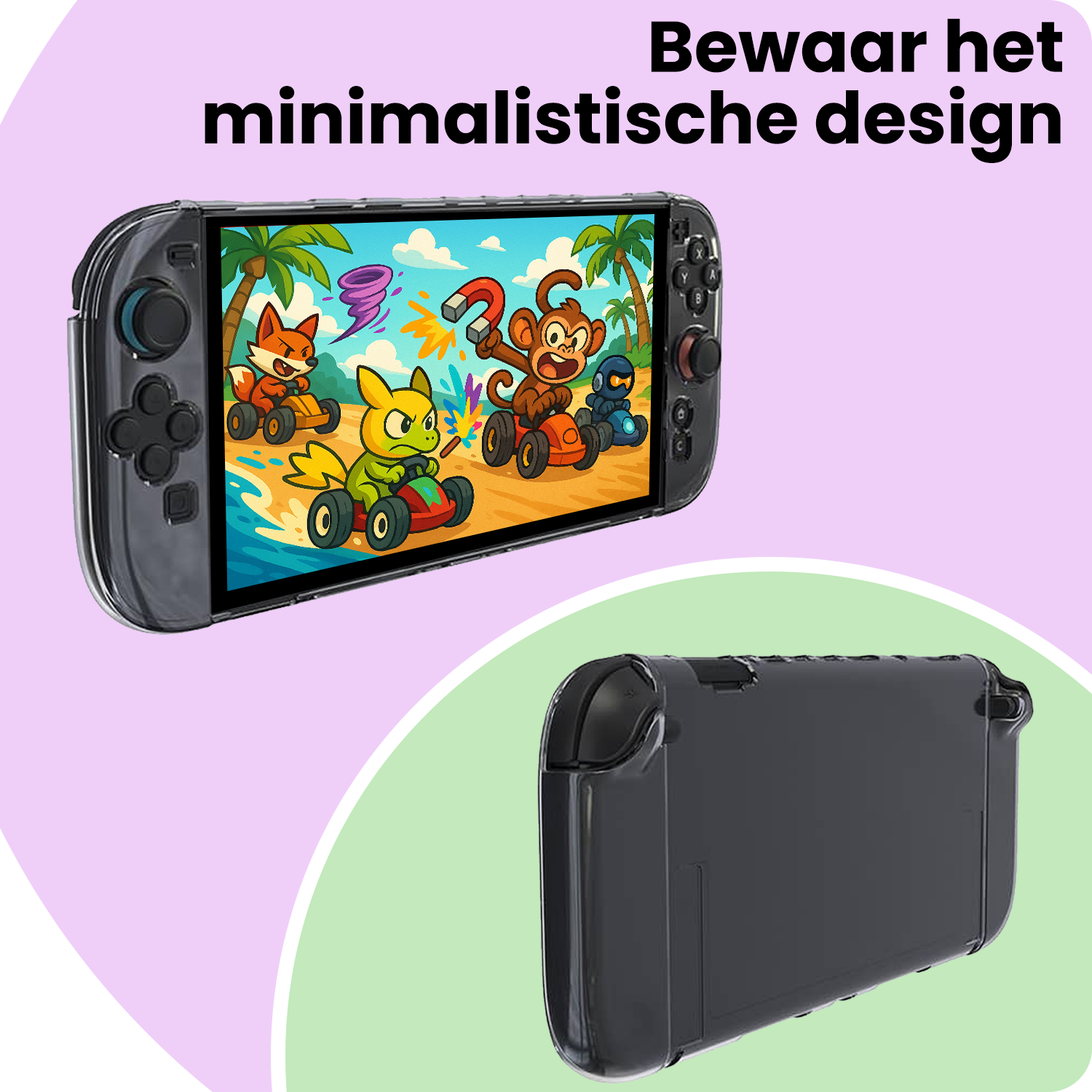 NoXx NoXx Transparante Hoes voor Nintendo Switch 2