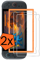 Nomfy Nomfy Nintendo Switch 2 Screenprotector Met Installatieframe - 2 PACK