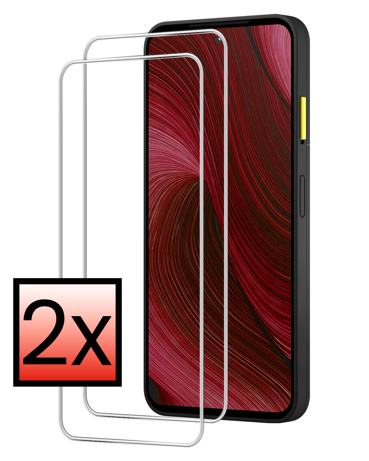 NoXx NoXx Fairphone 6 Screenprotector Glas - 2 PACK