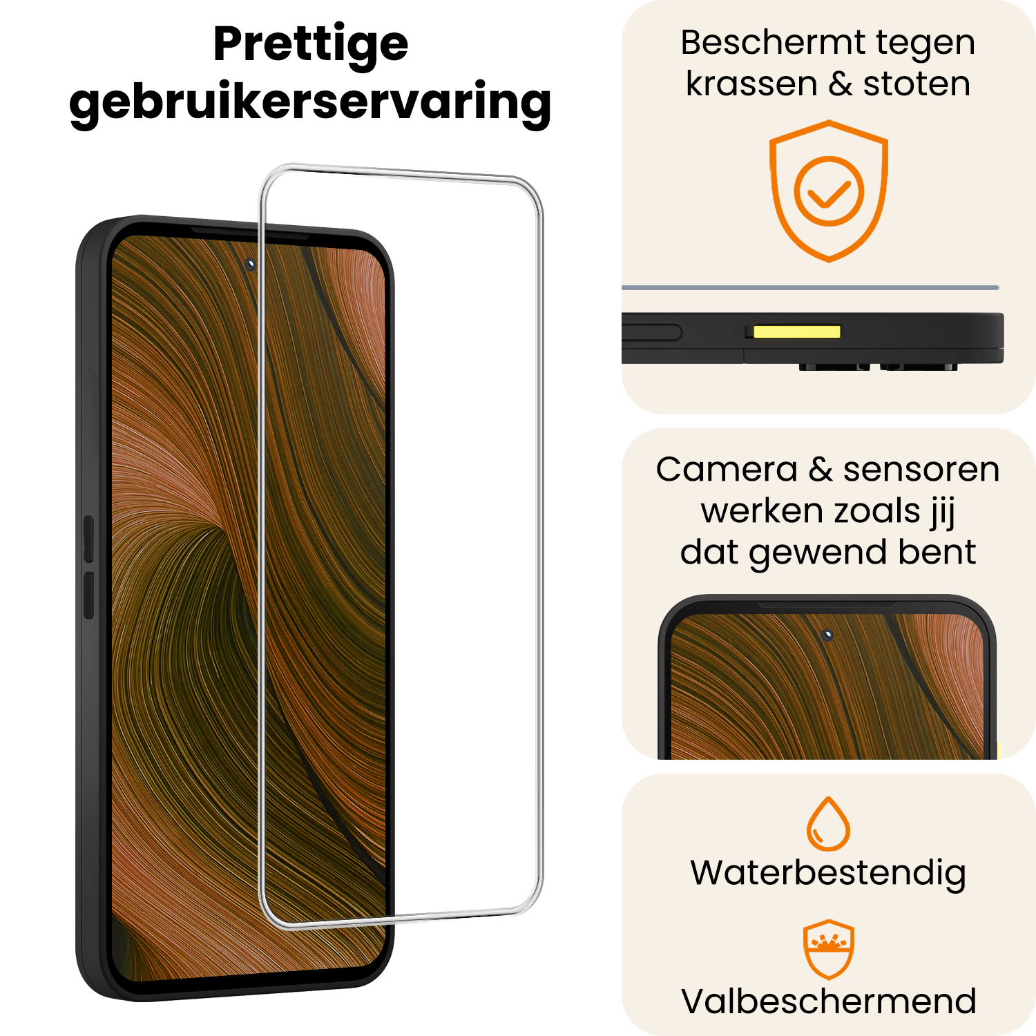 Nomfy Nomfy Fairphone 6 Screenprotector Glas