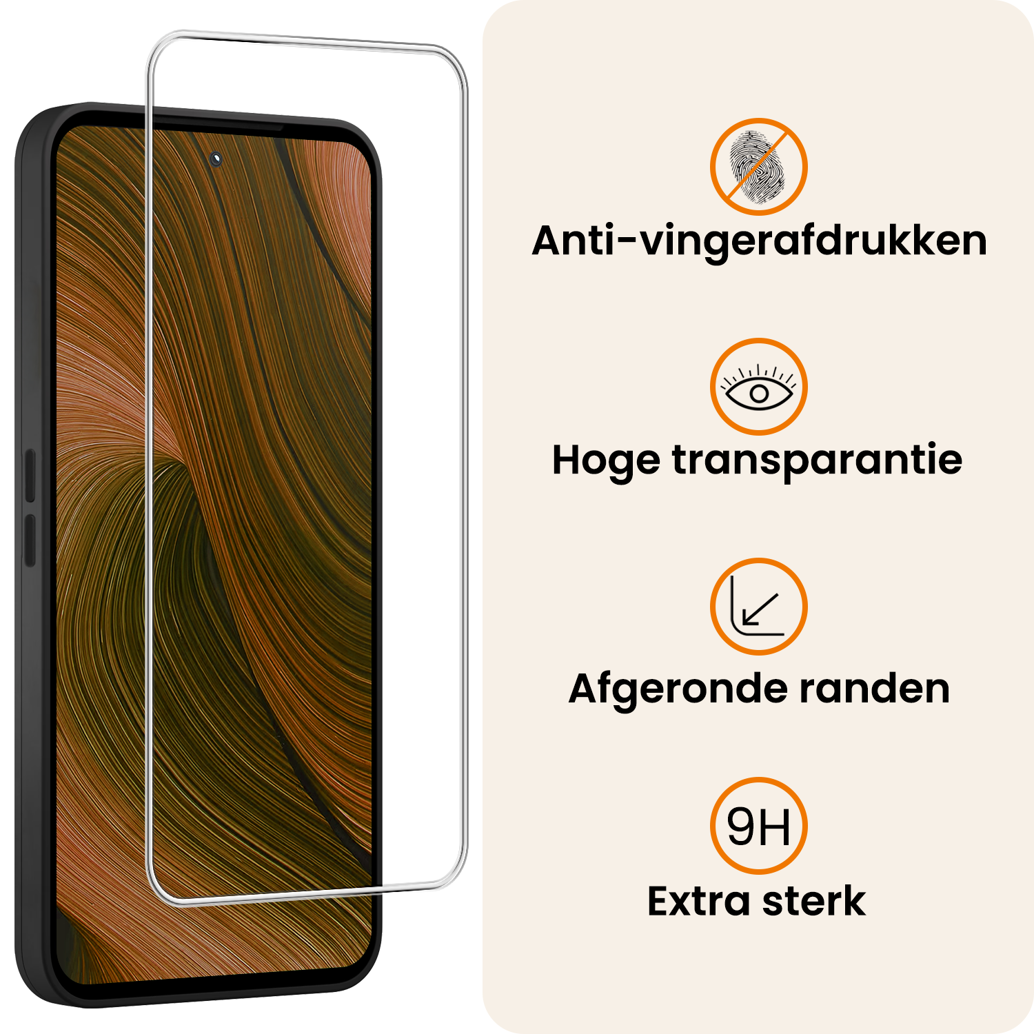 Nomfy Nomfy Fairphone 6 Screenprotector Glas - 2 PACK