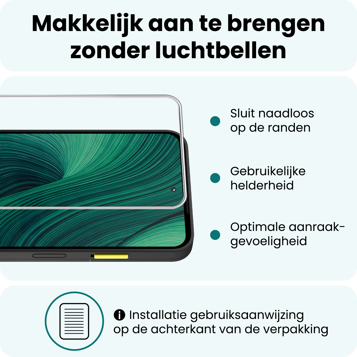 Forterra Forterra Fairphone 6 Screenprotector Glas - 3 PACK