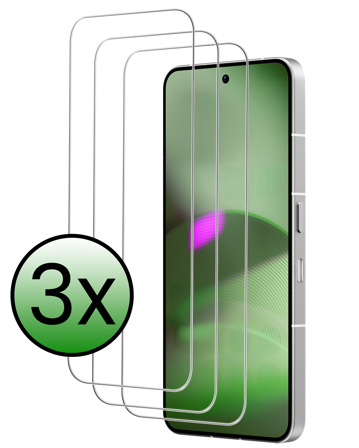 BASEY. BASEY. Nothing Phone 3 Screenprotector - 3 PACK