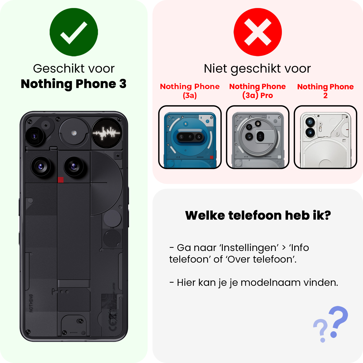 NoXx NoXx Nothing Phone 3 Screenprotector