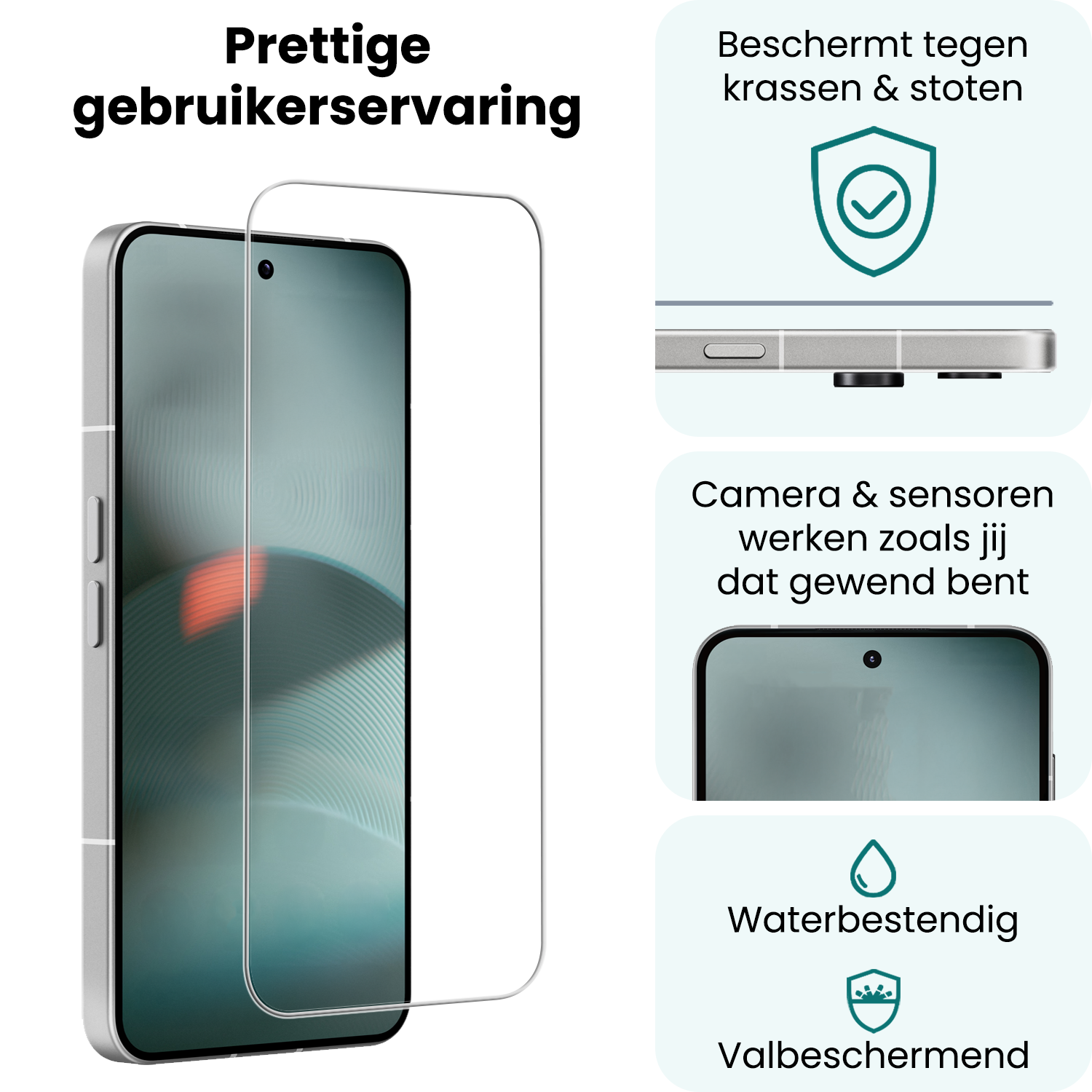 Forterra Forterra Nothing Phone 3 Screenprotector Glas