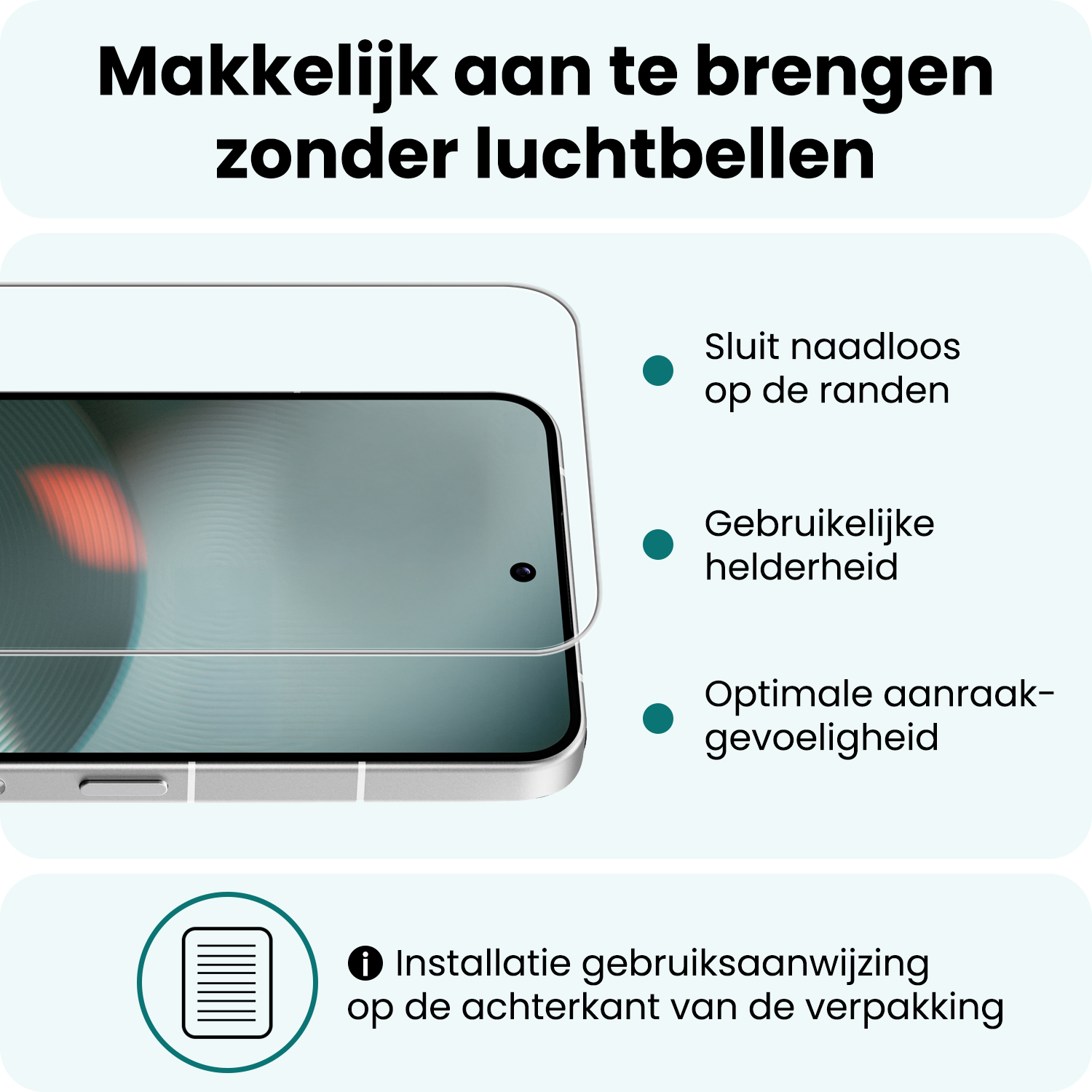 Forterra Forterra Nothing Phone 3 Screenprotector Glas - 2 PACK