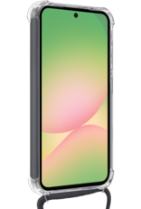 BASEY. BASEY. Samsung Galaxy A56 Hoesje Transparant Shockproof Met Zwart Koord