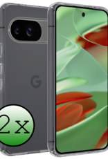 BASEY. BASEY. Google Pixel 10 Hoesje Siliconen - Transparant - 2 PACK