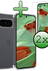 BASEY. BASEY. Google Pixel 10 Pro Hoesje Shockproof Met 2x Screenprotector