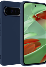 BASEY. BASEY. Google Pixel 10 Pro Hoesje Siliconen - Donkerblauw