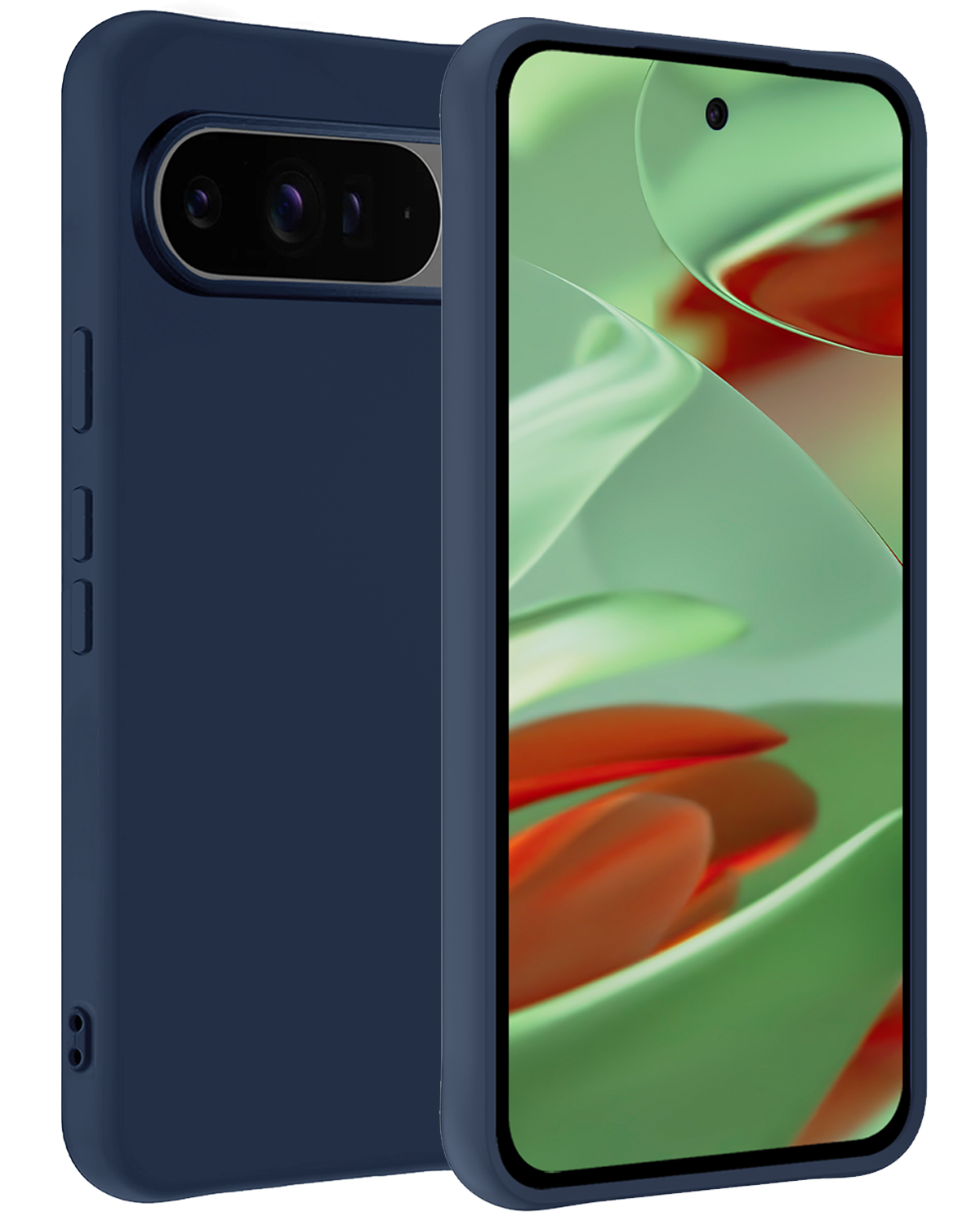 BASEY. BASEY. Google Pixel 10 Pro Hoesje Siliconen - Donkerblauw