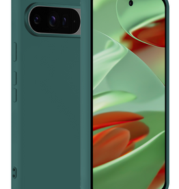 BASEY. BASEY. Google Pixel 10 Pro Hoesje Siliconen - Donkergroen