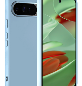 BASEY. BASEY. Google Pixel 10 Pro Hoesje Siliconen - Lichtblauw