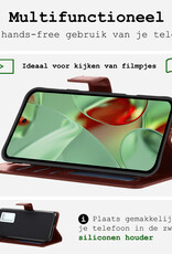 BASEY. BASEY. Google Pixel 10 Pro Hoesje Bookcase - Bruin