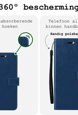 BASEY. BASEY. Google Pixel 10 Pro Hoesje Bookcase - Donkerblauw