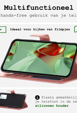 BASEY. BASEY. Google Pixel 10 Pro Hoesje Bookcase - Rose Goud