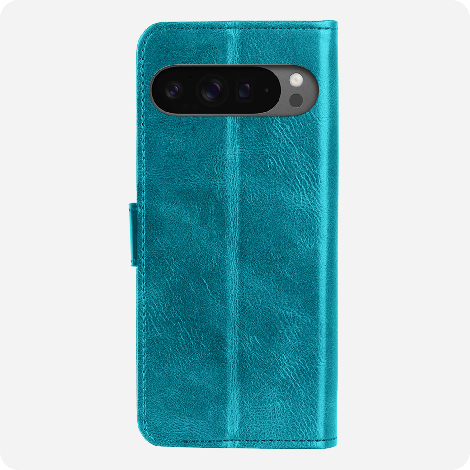 BASEY. BASEY. Google Pixel 10 Pro Hoesje Bookcase Met Screenprotector - Turquoise