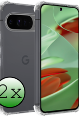 BASEY. BASEY. Google Pixel 10 Pro XL Hoesje Shockproof - Transparant - 2 PACK
