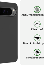 BASEY. BASEY. Google Pixel 10 Pro XL Hoesje Siliconen - Zwart