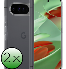 BASEY. BASEY. Google Pixel 10 Pro XL Hoesje Siliconen - Transparant - 2 PACK