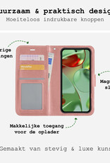 BASEY. BASEY. Google Pixel 10 Pro XL Hoesje Bookcase - Rose Goud