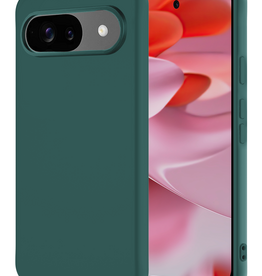 NoXx NoXx Google Pixel 10 Hoesje Siliconen - Donkergroen