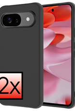NoXx NoXx Google Pixel 10 Hoesje Siliconen - Zwart - 2 PACK