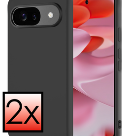NoXx NoXx Google Pixel 10 Hoesje Siliconen - Zwart - 2 PACK