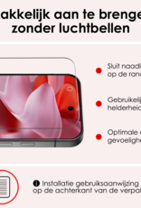 NoXx NoXx Google Pixel 10 Hoesje Siliconen Met 2x Screenprotector - Zwart