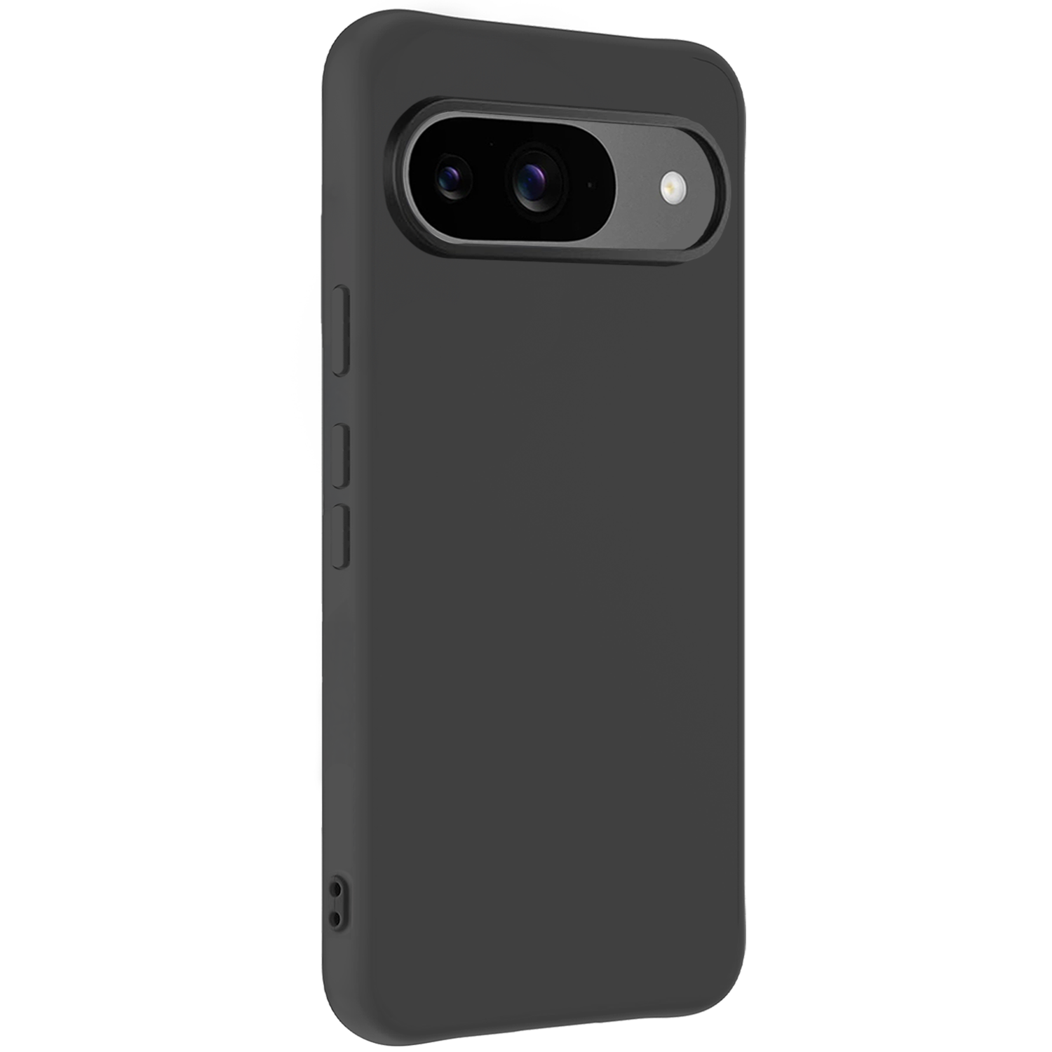 NoXx NoXx Google Pixel 10 Hoesje Siliconen Met 2x Screenprotector - Zwart