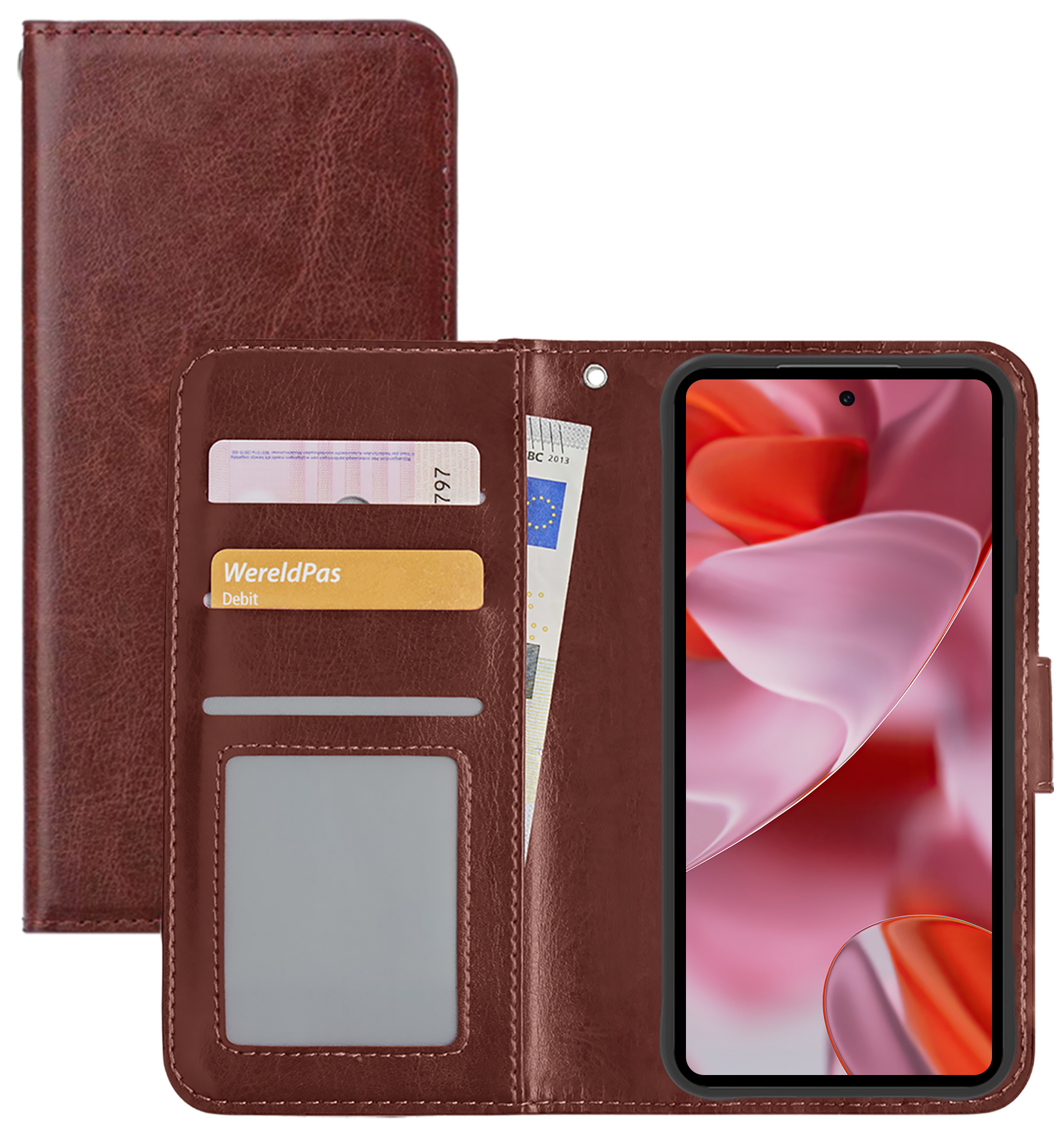 NoXx NoXx Google Pixel 10 Hoesje Bookcase - Bruin