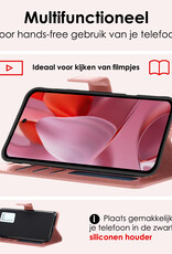 NoXx NoXx Google Pixel 10 Pro Hoesje Bookcase Met Screenprotector - Rose Goud