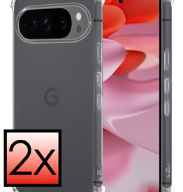NoXx NoXx Google Pixel 10 Pro XL Hoesje Shockproof - Transparant - 2 PACK