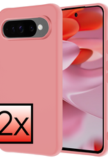 NoXx NoXx Google Pixel 10 Pro XL Hoesje Siliconen - Lichtroze - 2 PACK