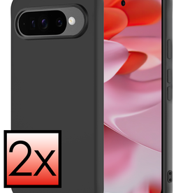 NoXx NoXx Google Pixel 10 Pro XL Hoesje Siliconen - Zwart - 2 PACK