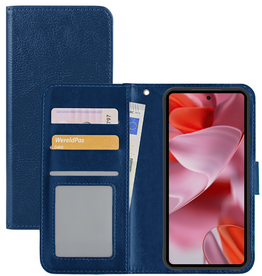 NoXx NoXx Google Pixel 10 Pro XL Hoesje Bookcase - Donkerblauw