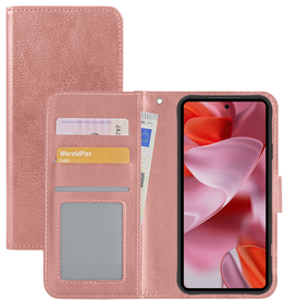 NoXx NoXx Google Pixel 10 Pro XL Hoesje Bookcase - Rose Goud