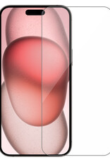 NoXx NoXx iPhone 14 Pro Hoesje Pashouder met Koord Met Screenprotector - Donkergroen