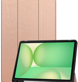 BASEY. BASEY. Samsung Galaxy Tab S10 Lite Hoesje Met Uitsparing S Pen - Rose Goud