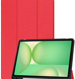 BASEY. BASEY. Samsung Galaxy Tab S10 Lite Hoesje Met Uitsparing S Pen - Rood