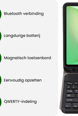 BASEY. BASEY. Samsung Galaxy Tab S10 Lite Toetsenbordhoes Met Screenprotector - Zwart