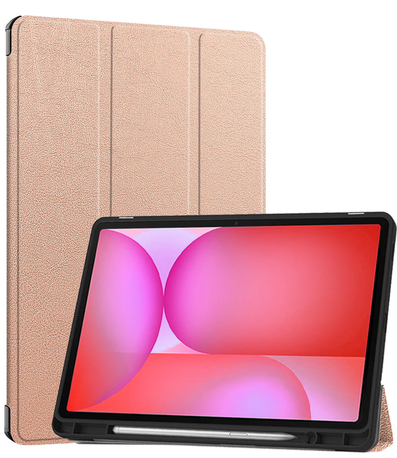NoXx NoXx Samsung Galaxy Tab S10 Lite Hoesje Met Uitsparing S Pen - Rose Goud