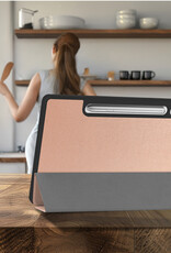 NoXx NoXx Samsung Galaxy Tab S10 Lite Hoesje Met Uitsparing S Pen - Rose Goud