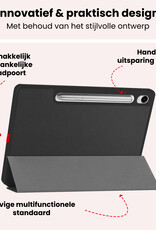 NoXx NoXx Samsung Galaxy Tab S10 Lite Hoesje Met Uitsparing S Pen - Zwart
