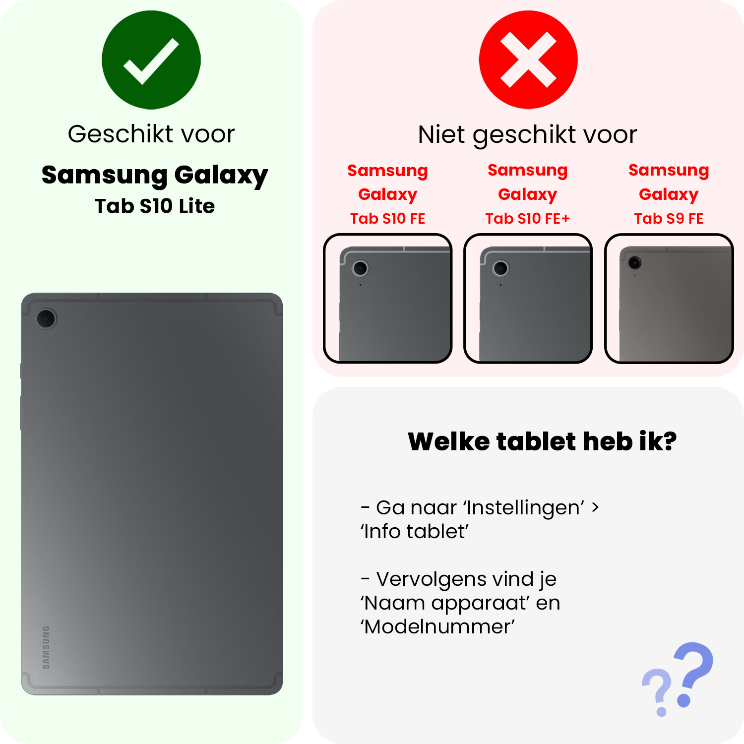NoXx NoXx Samsung Galaxy Tab S10 Lite Hoesje Met Uitsparing S Pen Met Screenprotector - Donkergroen