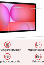 NoXx NoXx Samsung Galaxy Tab S10 Lite Hoesje Met Uitsparing S Pen Met Screenprotector - Zwart