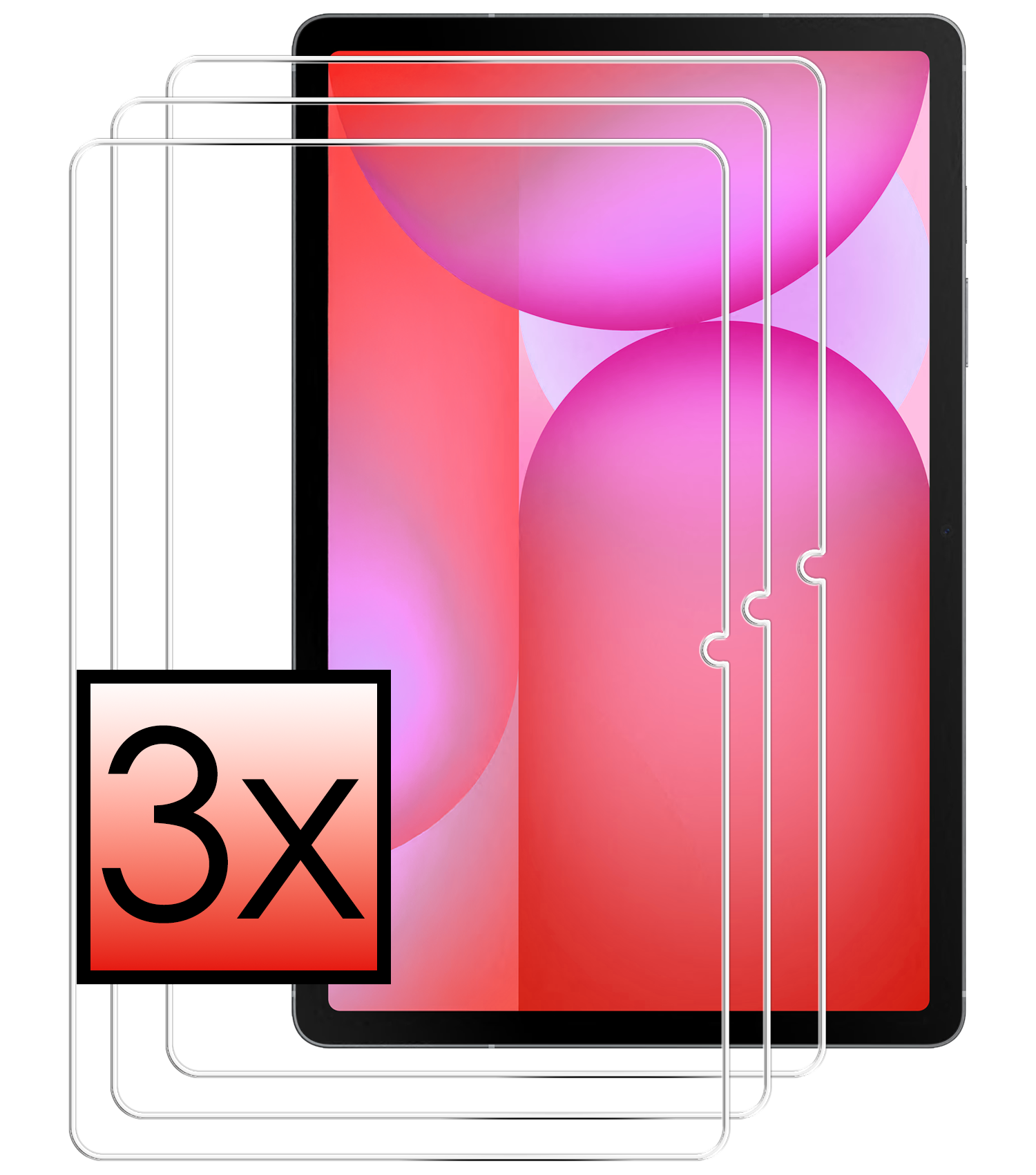 NoXx NoXx Samsung Galaxy Tab S10 Lite Screenprotector - 3 PACK