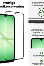 BASEY. BASEY. Samsung Galaxy A17 Screenprotector Glas Full Cover - 2 PACK