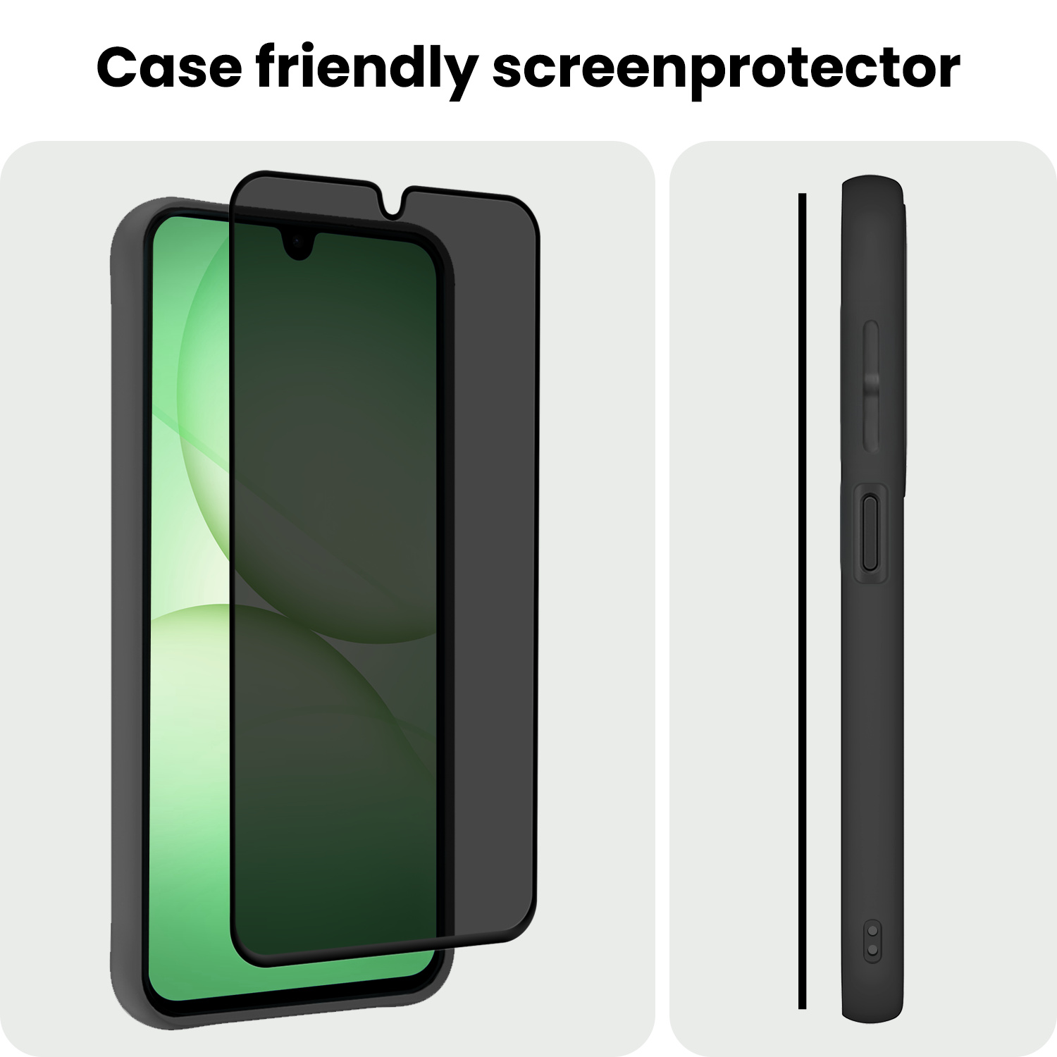 BASEY. BASEY. Samsung Galaxy A17 Screenprotector Glas Privacy - 3 PACK