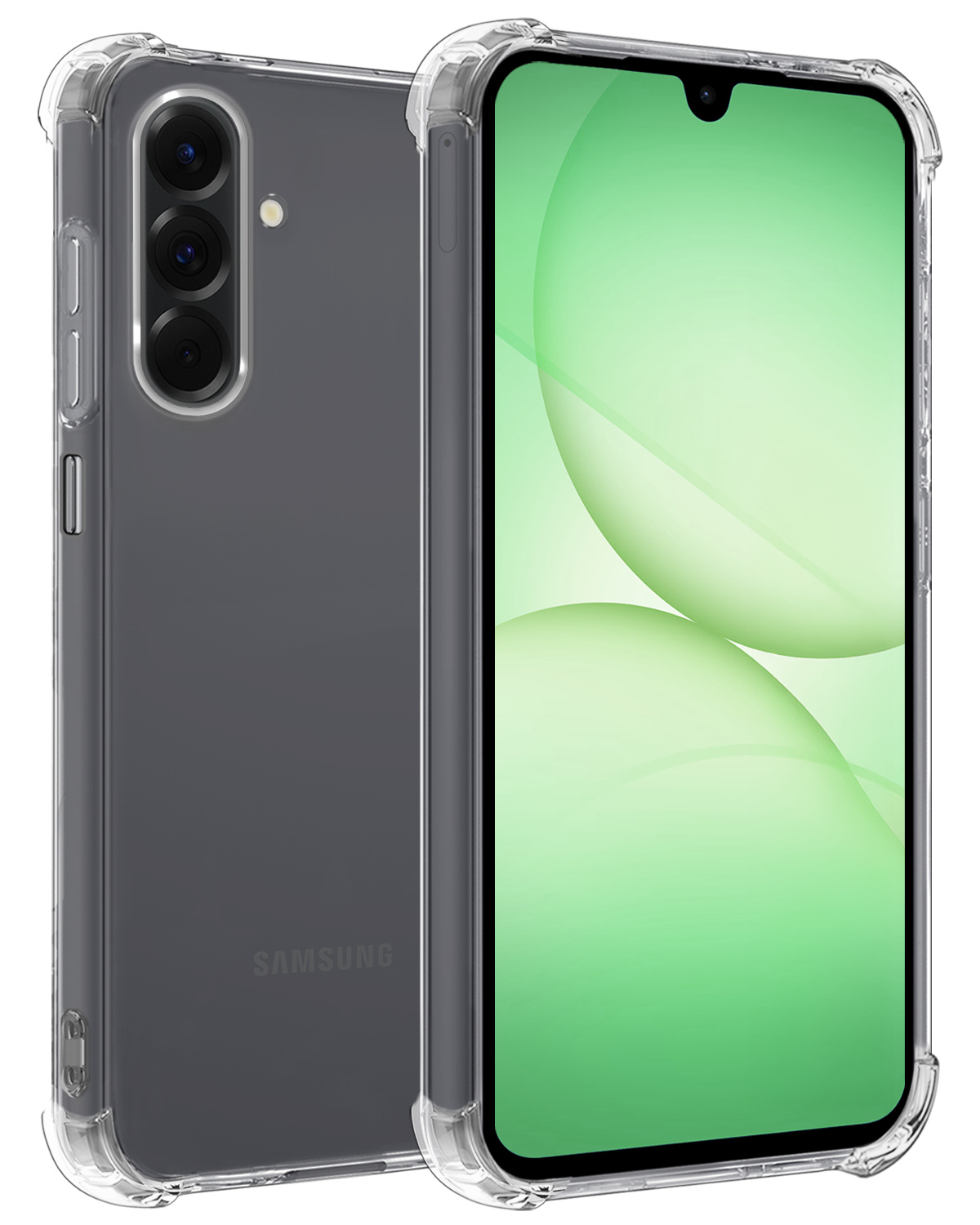 BASEY. BASEY. Samsung Galaxy A17 Hoesje Shockproof - Transparant